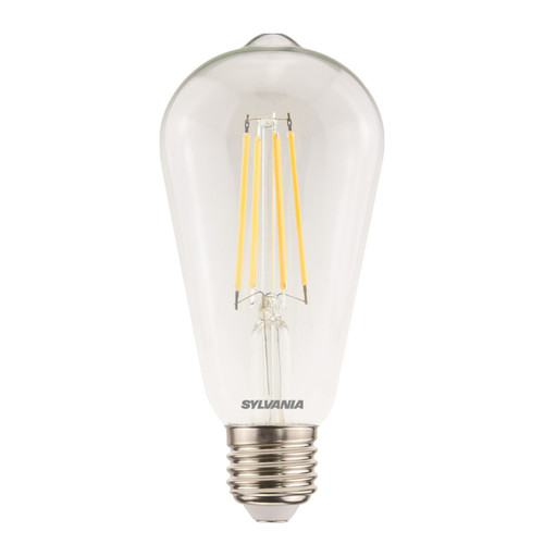 LED ST64 Carbon Filament Cage Light Bulb 806lm Dimmable ES 7W 2700K