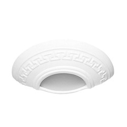 Classic Ceramic Decorative Wall Light 240V 100W Unglazed