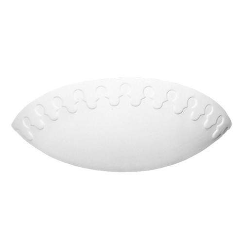 Classic Ceramic Decorative Wall Light 240V 100W Unglazed
