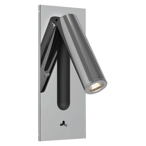 Fuse Switched LED II Wall Light 240V 4.2 Chrome