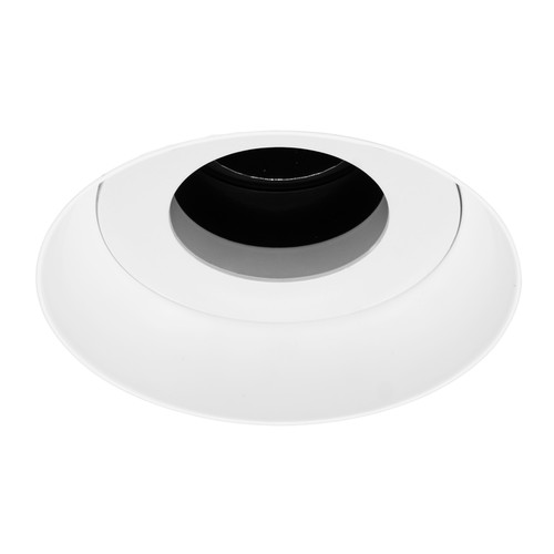 Trimless Connect Fire-Rated Fixed Downlight Baffle GU10 240V White 50W