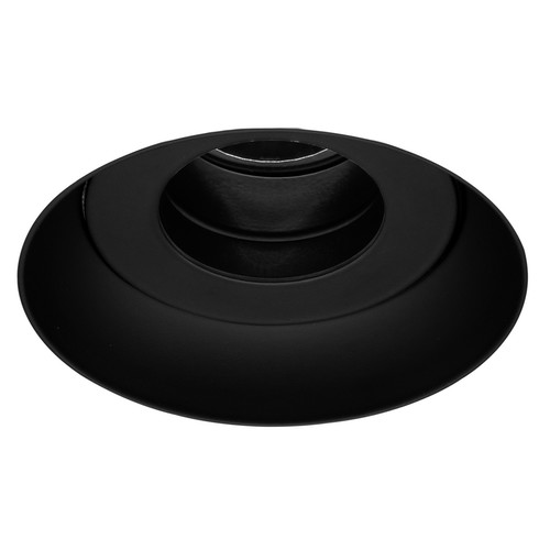 Trimless Connect Fire-Rated Fixed Downlight IP55 Baffle GU10 240V Black 50W