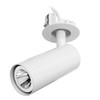 Tube Spotlight GU11 35mm Downlight Adaptor 4W RAL 9010 White