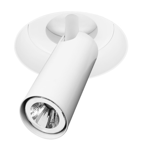 Trimless Connect Fire-Rated Adjustable Downlight Spotlight GU11 240V White 4W