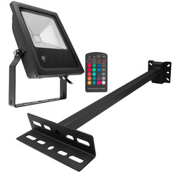 Black LED Outdoor Garden Sign Light 240V 30W (=300W) RGB