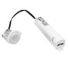 360° Flush Mount Linkable Mini PIR Sensor White 2300W