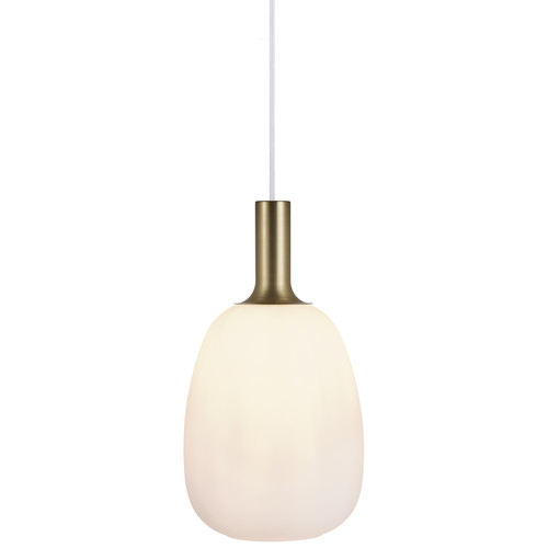 Alton 23 Pendant Light 60W Brass/Opal