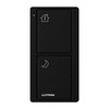 Lutron Pico Wireless 2 Button Scene Bedside Control Black
