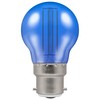 LED Filament Harlequin Round 4.5W 90lm 45mm Switching Light Bulb 4.5W Blue