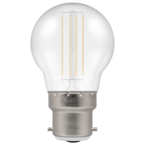 LED Filament Harlequin Round 4.5W 510lm 45mm Switching Light Bulb 4.5W White