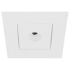 Gypsum Plaster Trimless Square Downlight LED 240V White 1W