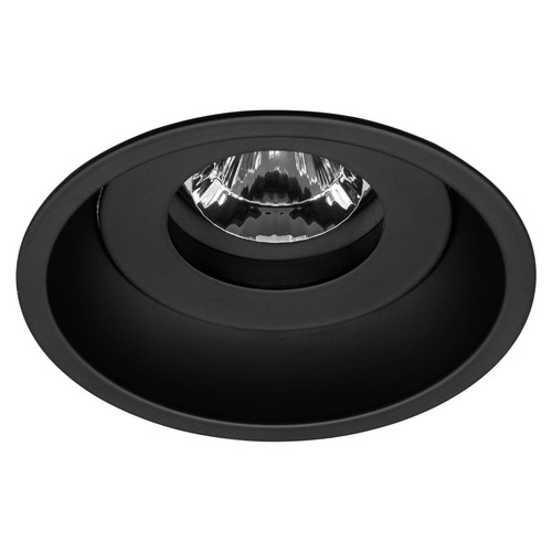 Mini Trim Fixed Downlight Fire-Rated GU10 240V Black 50W