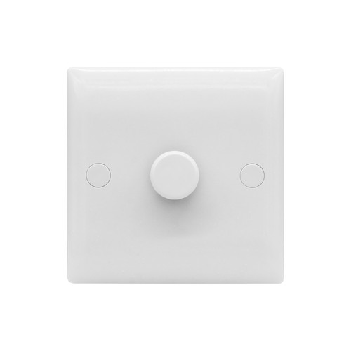 Varilight V-PRO Dimmer Switch 1 gang 120W 2 way White