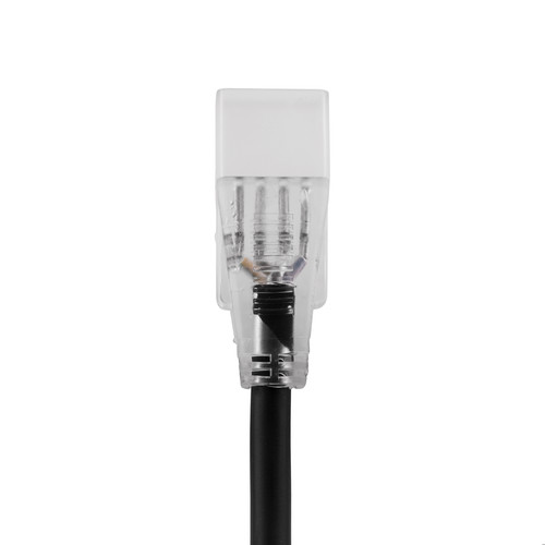 LED Neon Flex 5050 RGB Power Cord 24V Black