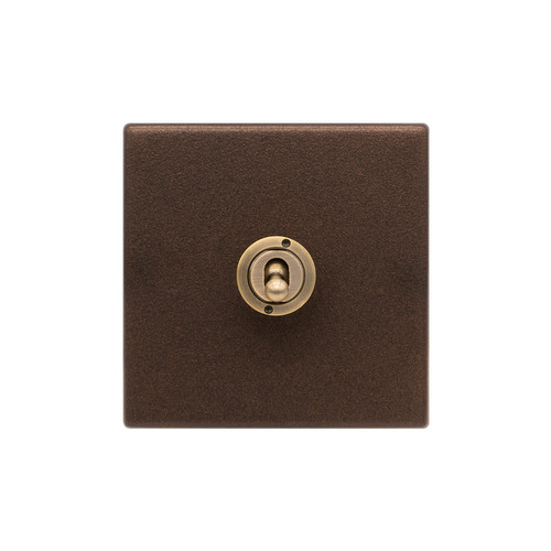 Dolly Switch 1 gang 20 amp Copper Bronze
