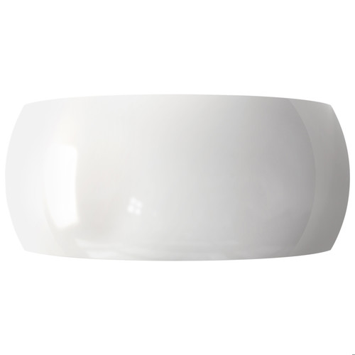Milo 300 Interior Wall Light 240V 12W Gloss Glaze White
