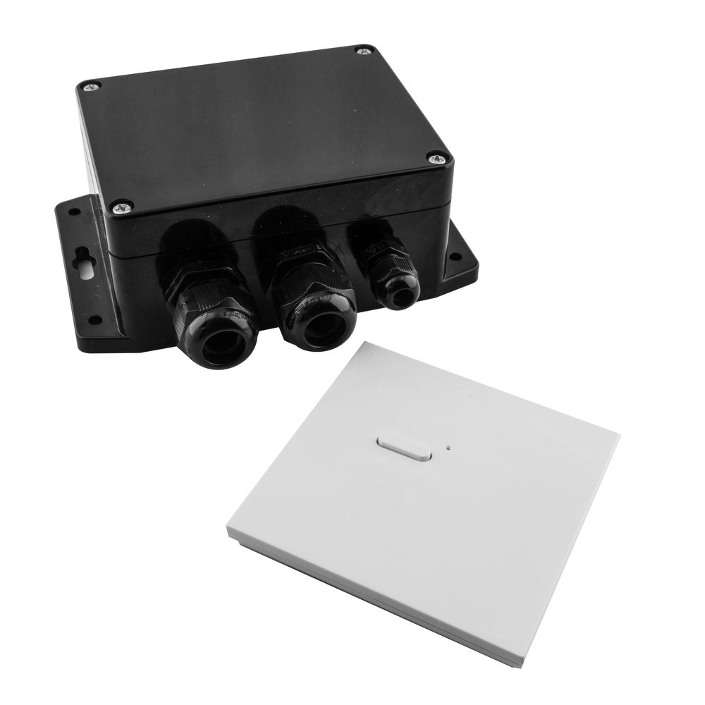 Wise Box One Kit Includes 1 Button White Keypad 1 Channel, 16 Amps White Keypad