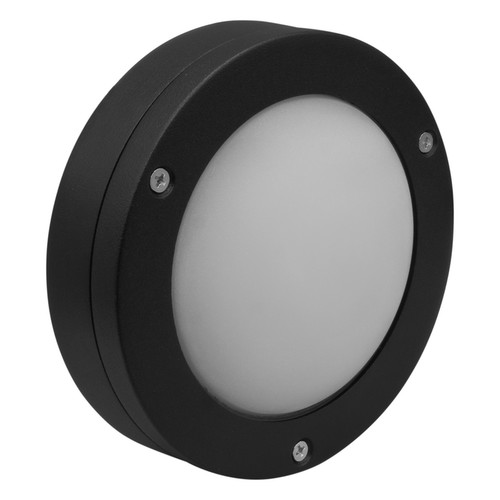 Deacon LED Outdoor Garden Wall Light 3W 3000K Black