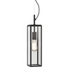 Harvard Outdoor Pendant Light 240V 60W Matt Black