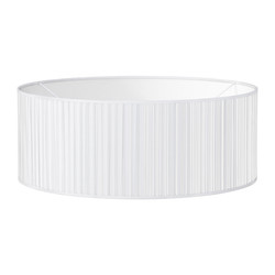 Cambria Shade 500 White Pleated