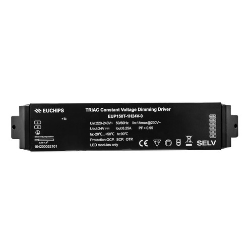 TRIAC Dimmable Constant Voltage LED Drivers 150W 24V (Constant Voltage)