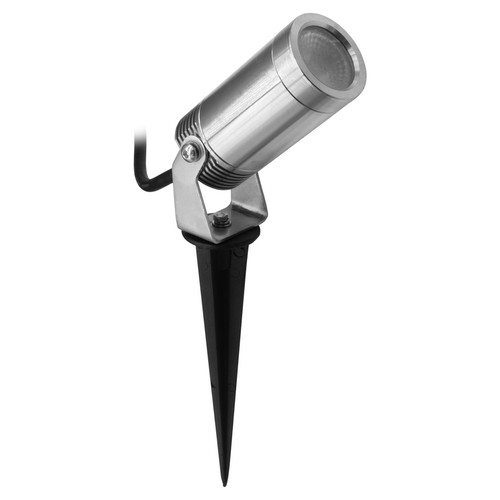 RGBW Garden Spike Spotlight 3000K 12V 8W RGB + 3000K Warm White Stainless Steel
