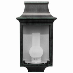 Louis Philippe 7 Outdoor Garden Lantern Wall Light 60W Green