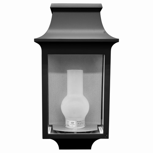 Louis Philippe 7 Outdoor Garden Lantern Wall Light 60W Grey