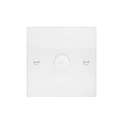 Dimmer Switch V-PRO Trailing Edge LED 1 gang 120 watt 2 way Matt White