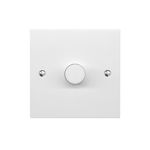 Dimmer Switch 1 Gang 2 Way 400W White