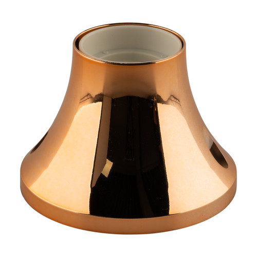 E27 Straight Batten Lampholder Copper E27
