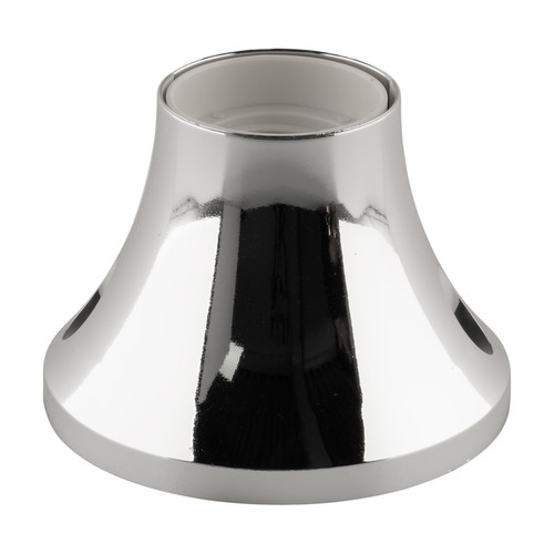 E27 Straight Batten Lampholder Chrome E27