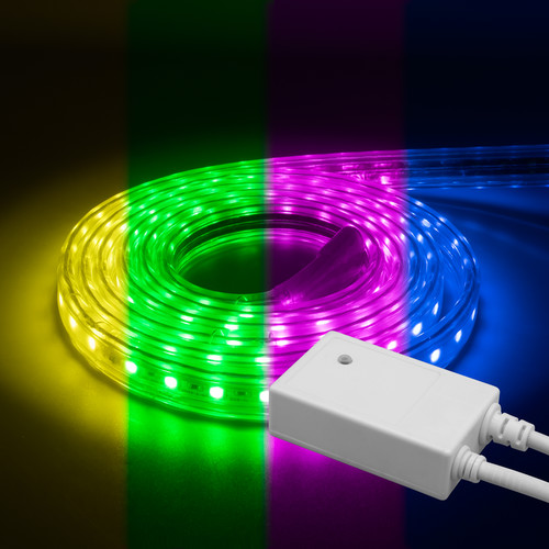 LED Strip Flexible Tape Light V3 RGB IP66 5m Kit 240V 45W RGB