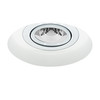 Gypsum Plaster Trimless Round Adjustable Downlight GU10 240V White 35W