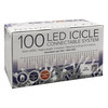LED Icicle Strip Curtain Lights 3m, Indoor/Outdoor, 31V, Power Pack Required Cool White