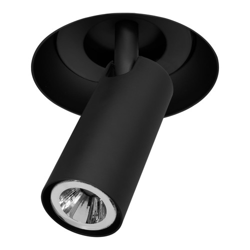 Trimless Connect Fire-Rated Adjustable Downlight Spotlight GU11 240V Black 4W