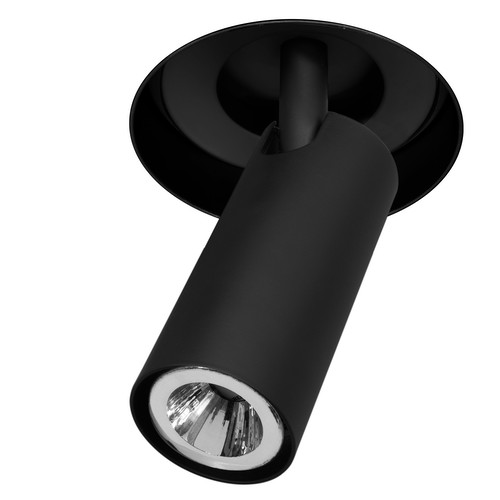 Trimless Round Downlight  GU11 Spotlight 240V Black 4W