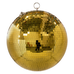 Mirror Ball 400mm Gold