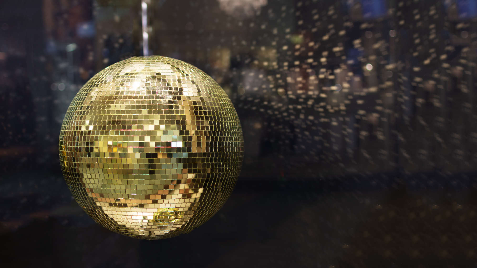 Mirror Ball 300mm Gold | Mr Resistor Lighting