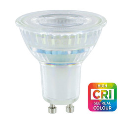 Real Colour GU10 LED 5W 345lm CRI95 Dimmable Lamp 36° 3000K Warm White
