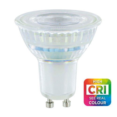 Real Colour GU10 LED 5W 400lm CRI95 Dimmable Lamp 36° 3000K Warm White
