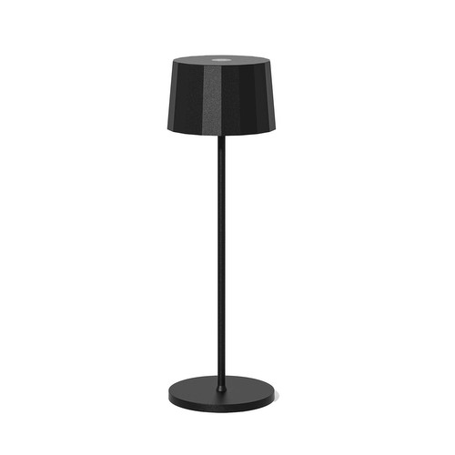 Rechargeable Portable LED Table Lamp Black 2.2W