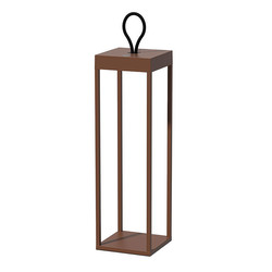 Rechargeable Portable LED Outdoor Garden Lantern Light Bronze 2.2W