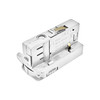 Three Circuit Surface Track Adaptor White
