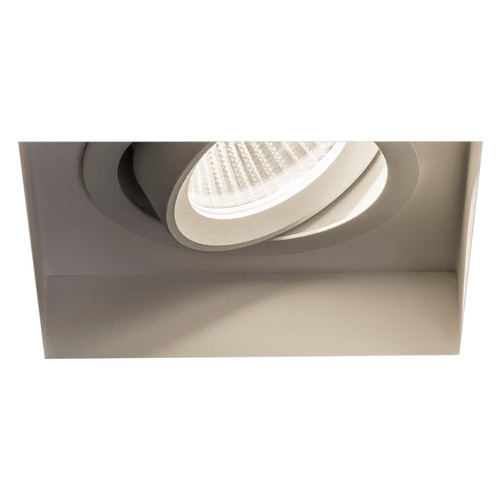 Trimless Square LED Adjustable Downlight White 6.8W 2700K Warm White