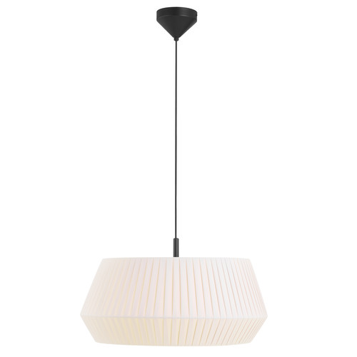 Dicte 53 White Pendant Light 60W White
