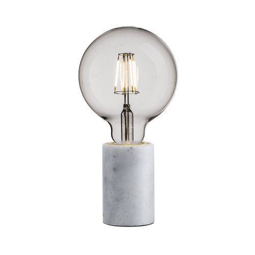 Siv White Table Lamp 60W White