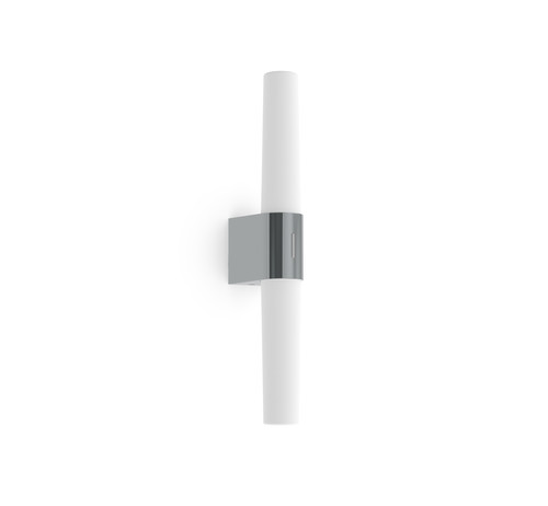 Helva Double Bathroom Wall Light 9.5W 3000K/4000K Chrome
