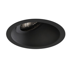 Minima Slimline 25 Fire-Rated  Downlight IP65 GU10 240V 6W Black