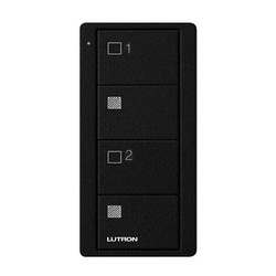 Lutron Pico Wireless 4 Button 2 Group Blinds Control Black